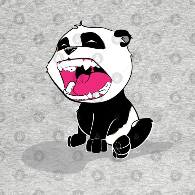 Screaming Panda Cub by SEspider